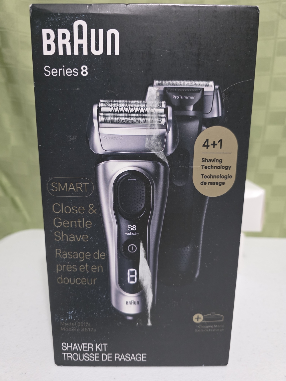 Braun Series 8 Electric Shaver - Black/Silver